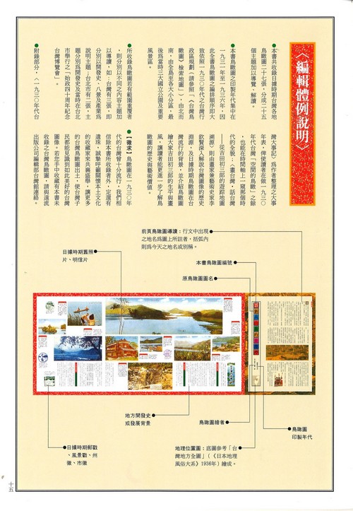 台湾鳥瞰図　1930年代（昭和８年〜昭和11年）台湾地誌絵集（復刻資料） 台湾鳥瞰図 1930年代（昭和8年〜昭和11年）台湾地誌絵集（復刻